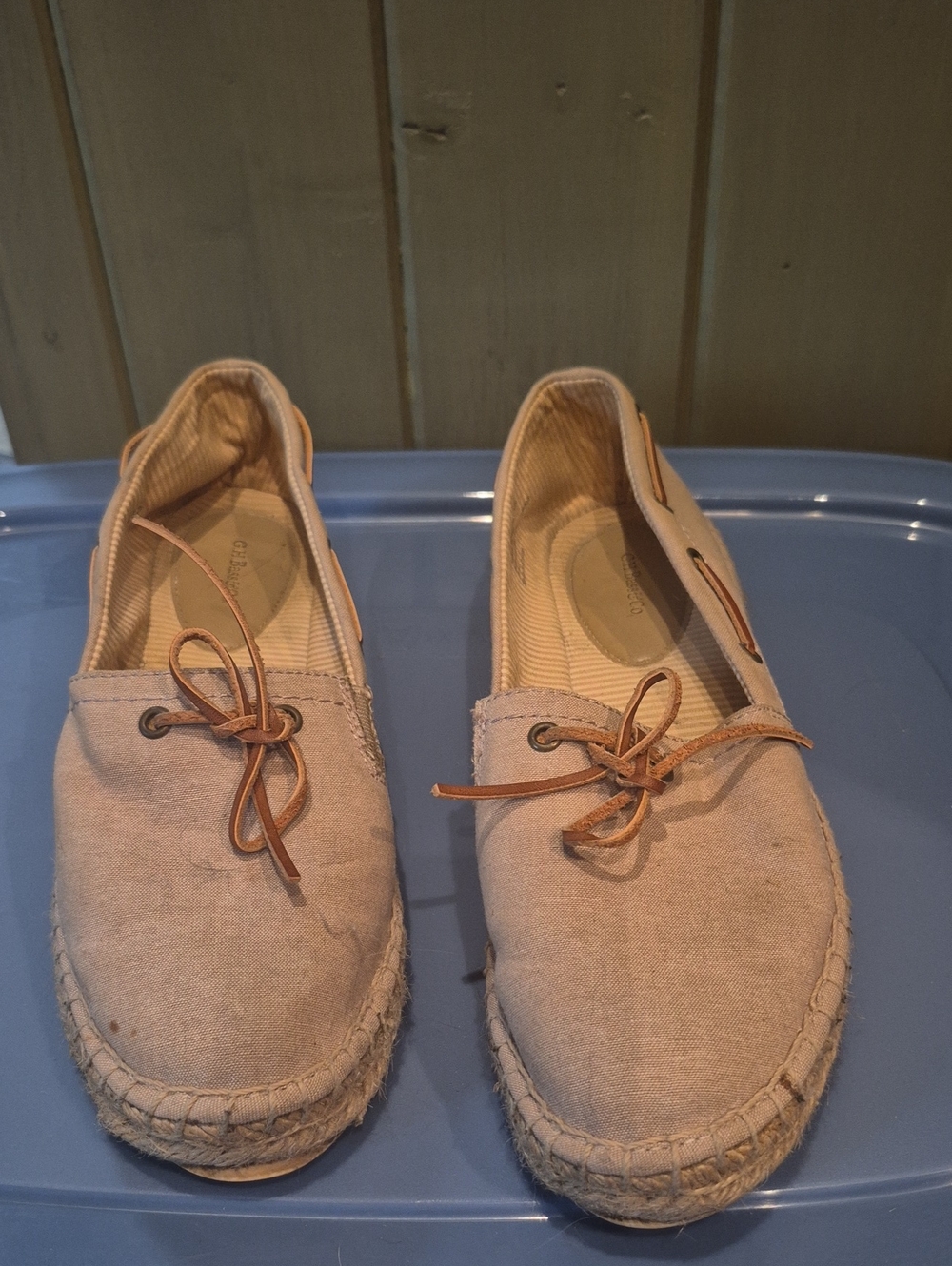 Casual Women’s Espadrille Loafers in Light Beige - Slip-On Comfort